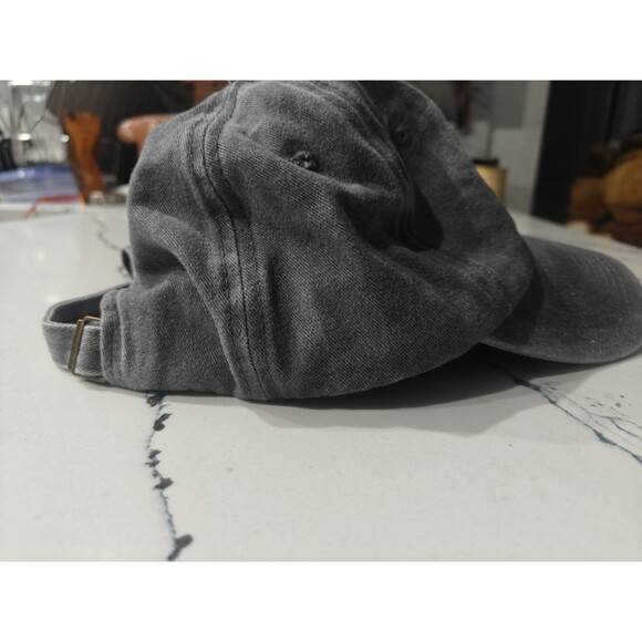 NEW Harbor Freight Hat Stores Baseball Cap, Weathered, Grey/black Adjustable - Picture 5 of 8